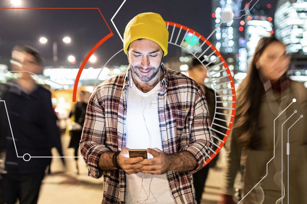 Smartphone user in city: Data has become a key economic asset.