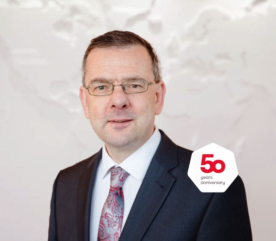 Portrét Clause Wielanda, vedoucího řízení rizik, EOS Holding